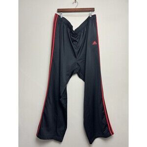 Adidas Mens Essentails Jogger Pants Size 5XL Big Tall Black Red Track